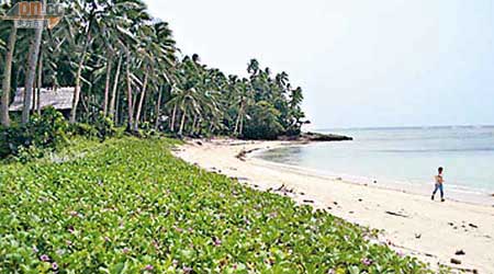 菲律賓西爾高島私人沙灘，椰林樹影白沙處處，早前叫價62.4萬港元，近期成功賣出。