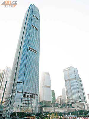 國際金融中心二期租戶大多以跨國財金機構為主。
