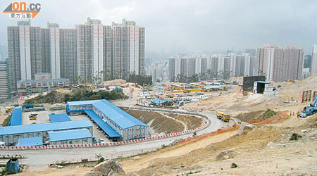 安達臣道石礦場預計可提供40公頃以發展住宅。