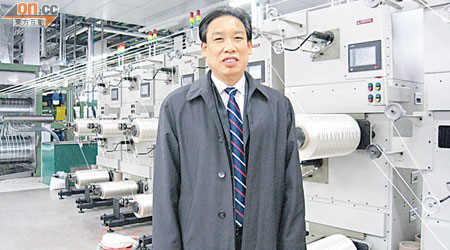 吉林奇峰化纖董事長王進軍表示，計劃明年興建第二期生產線。