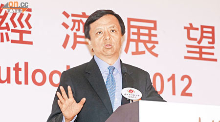 港交所行政總裁李小加表示，人民幣股票何時推出要由市場決定。（袁志豪攝）