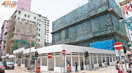 佔地約二點六五萬方呎的市建局「波鞋街」重建項目，於月前獲批拆卸同意書。