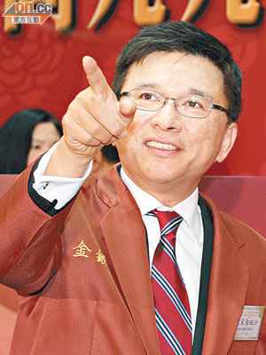 陳家強對香港人民幣業務發展感樂觀。（何天成攝）