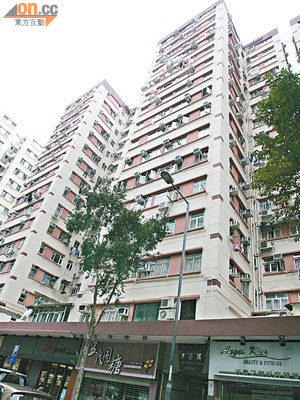 紅磡黃埔新邨一個兩房單位售價僅340萬元。