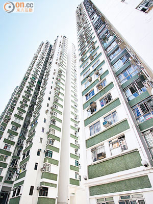 南豐新邨建築面積474方呎兩房戶，入場費由約460萬元起。