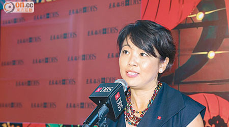 星展潘燕明表示，獲獎印證員工的專注及努力。
