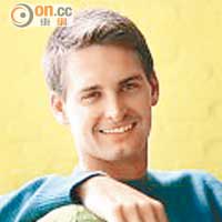 Snapchat行政總裁 Evan Spiegel