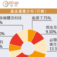 基金資產分布（行業）