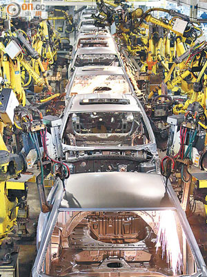為了提高廠商生產力，內地企業開始引入機械人技術。（資料圖片）