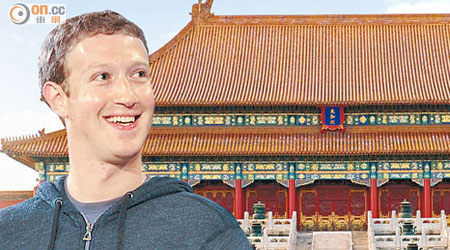 Facebook朱克伯格喺北京租咗個寫字樓，可以遙望紫禁城。