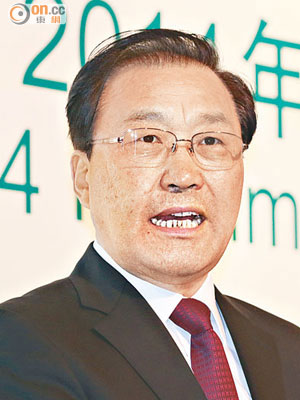 國壽董事長楊明生表示，公司長期目標為保持市場領先地位。（朱晉呈攝）