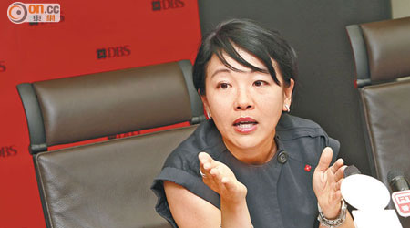 星展香港潘燕明稱，對下半年人民幣投資展望樂觀。（潘國禮攝）