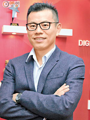 iClick行政總裁薛永康認為，「好橋」配合科技為創業成功關鍵。（鄧宇航攝）