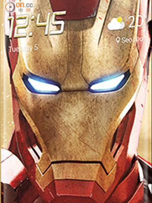 Iron Man版Galaxy S6 Edge