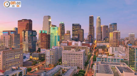 洛杉磯市貌。