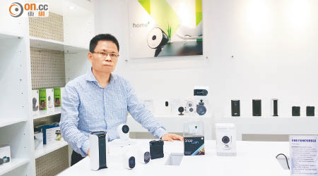 天彩鄧榮芳表示，明年GoPro所佔的收入比例或進一步下降。