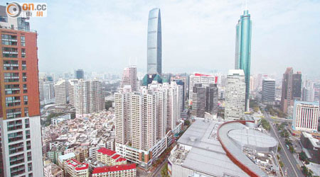 深圳新建住宅均價按年增長38.65%至每方米約4.25萬元人民幣。