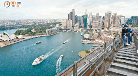 受惠旅客人數創新高，澳洲今年GDP有機會微升。