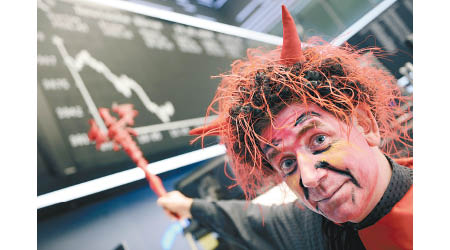 受恐襲拖累，歐洲股市昨一度急挫。（資料圖片）