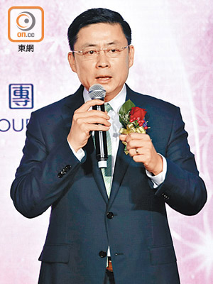 海航譚向東表示，中國有巨大發展機遇。