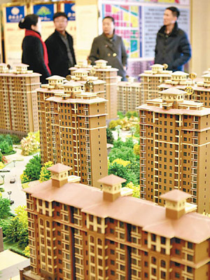 中國一線城市新建商品住宅價格按年漲幅回落。