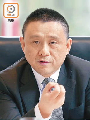 復星醫藥宣布配發約八千萬股H股。圖為董事長陳啟宇。