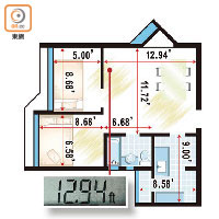 高俊苑單位平面圖