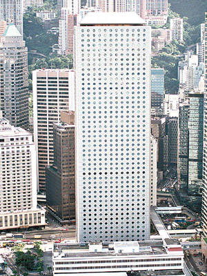 中環怡和大廈有高層單位以每月五十五萬元租出。