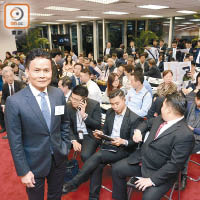 林達民表示，君豪峰開售反應滿意，公司正積極部署下一輪推售安排。