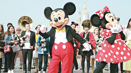 迪士尼四個核心業務中，僅主題公園和酒店業務錄得增長。