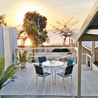 聖誕島一個位於飛魚灣的四房大屋，連同一個車位，售價約二百五十萬港元。（domain.com.au圖片）