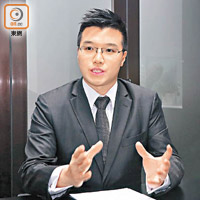 晉裕黃耀宗表示，投資ETF有助分散押注單一股票的風險。