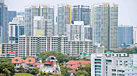 新加坡今年首季樓價大漲3.9%。