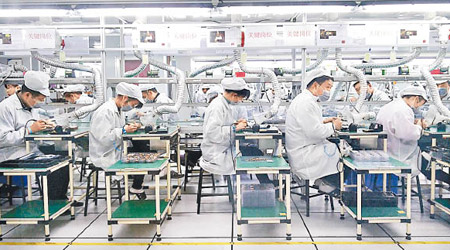 市傳美國擬將更多中國製造產品納入加徵關稅清單。