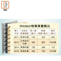 Winston物業買賣概況