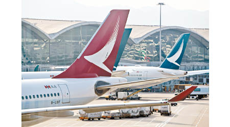 國泰航空一月份貨運量下跌3.4%。
