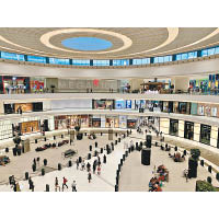 杜拜購物中心規模大，面積如50個足球場。