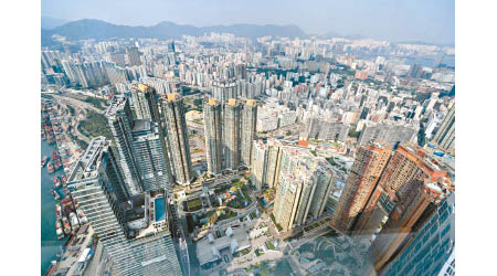 香港商廈租用成本下降。