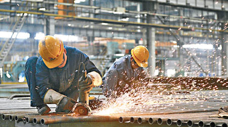 中國製造業活動繼續擴張。