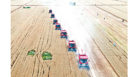 內地今年實施新一輪農業機械購買補貼。
