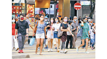 香港疫情不斷，嚴重影響市民日常生活。