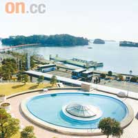松島Century Hotel位於松島灣畔，日本三景常伴左右。