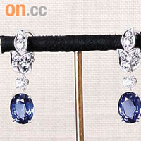 Torsade系列鑽石及藍寶石耳環			$135萬