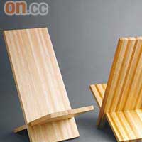 兩件實木能否造出一張椅？見識過Lanta Chair，答案呼之欲出。$9,550/張