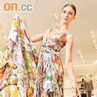 插圖藝術家Julie Verhoeven的printed dress傑作	$104,100