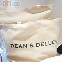Dean & Deluca是來自紐約的人氣品牌，布袋SG$35起（約HK$186）。
