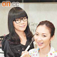 星級化妝師Janice Lam亦大讚粉底夠晒薄。