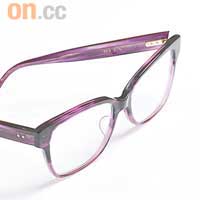Lavish紫色女裝視光鏡框 $3,600 