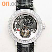 Academia Tourbillon Differentiel Joaillerie專利差動式陀飛輪腕錶	$4,380,000