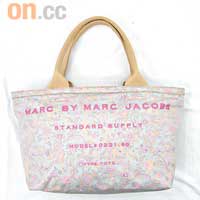 Marc By Marc Jacobs透明印花PVC袋 $1,690（E）